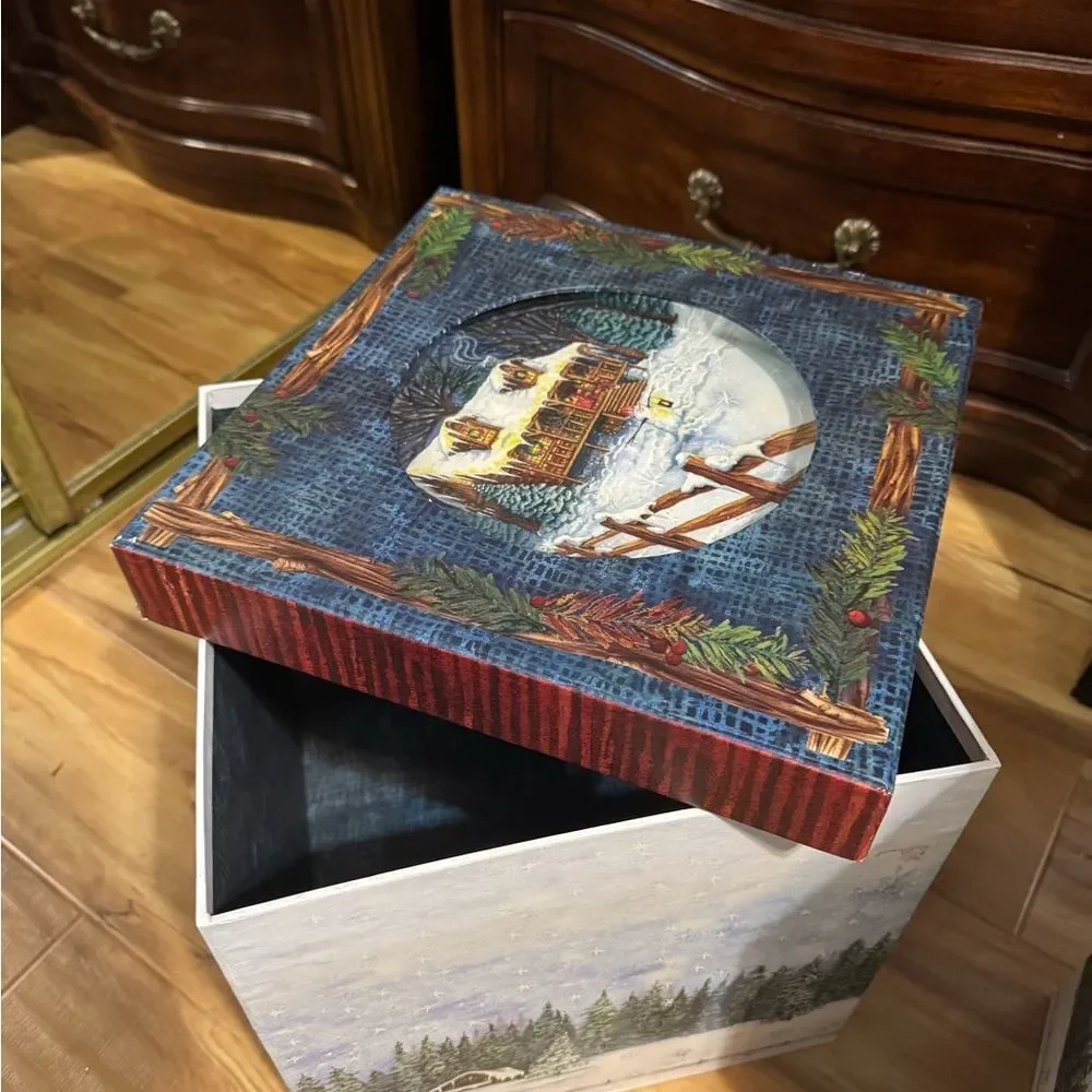 Decorative Holiday Storage Boxes